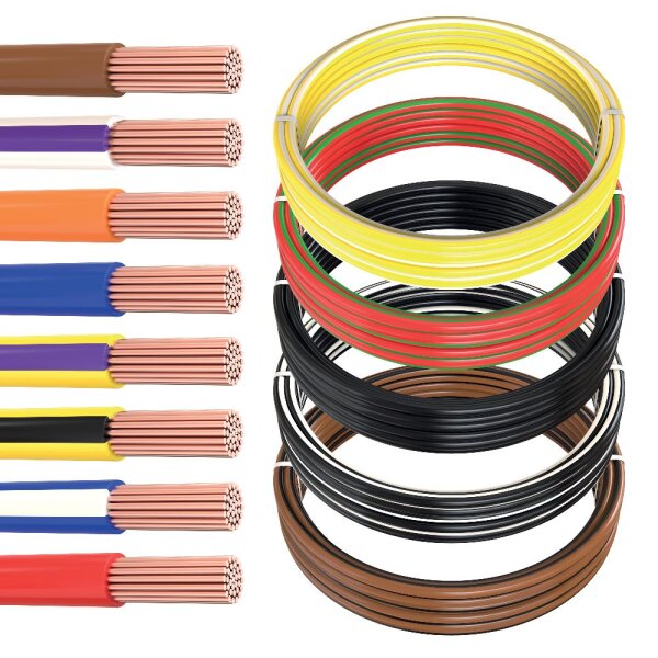 0,75 bis 1,5 mm² Kfz Leitung FLRy Kabel Fahrzeugkabel Autokabel Litze – viele Farben 0,75 bis 1,5 mm² Kfz Leitung FLRy Kabel Fahrzeugkabel Autokabel Litze – viele Farben