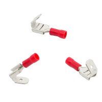 25 Stück PVC Flachsteckhülse mit Abzweig 0,5 -...