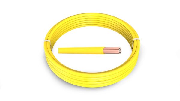 0,22 mm² Meterware FLRy Fahrzeugleitung Gelb