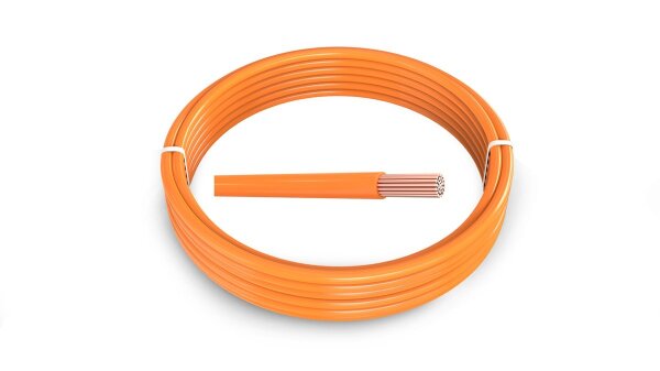 0,35 mm² Meterware FLRy Fahrzeugleitung Orange