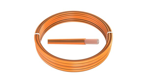 0,35 mm² 10 m FLRy Fahrzeugleitung Orange-Braun