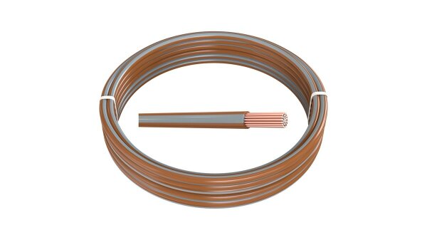 0,50 mm² 5 m FLRy Fahrzeugleitung Braun-Grau