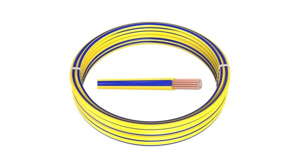 0,50 mm² 5 m FLRy Fahrzeugleitung Gelb-Blau