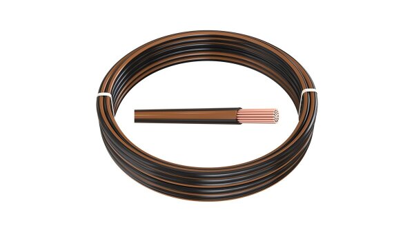 0,50 mm² 10 m FLRy Fahrzeugleitung Schwarz-Braun