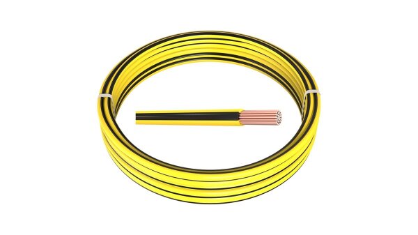 0,50 mm² 10 m FLRy Fahrzeugleitung Gelb-Schwarz