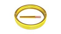 0,50 mm² 10 m FLRy Fahrzeugleitung Gelb-Braun