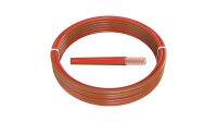 Meterware 0,75 mm² FLRy Fahrzeugleitung Braun-Rot
