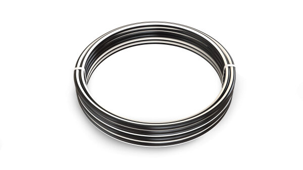 1,00 mm² 10 m FLRy Fahrzeugleitung Schwarz-Weiß