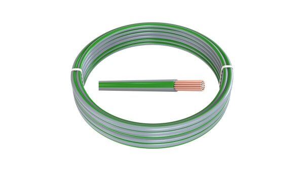 Meterware 1,50 mm² FLRy Fahrzeugleitung Grau-Grün