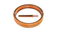 Meterware 1,50 mm² FLRy Fahrzeugleitung Orange-Schwarz