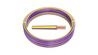 Meterware 1,50 mm² FLRy Fahrzeugleitung Violett-Gelb
