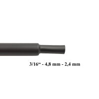 2:1 Schrumpfschlauch 3/16" - 4,8 mm