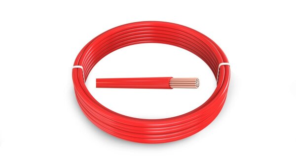 6,00 mm² 10 m FLRy Fahrzeugleitung Rot