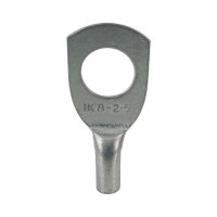 Rohrkabelschuhe 2,5 mm² M 8 (Ø - 8,5 mm)