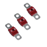 11 Stk. Set MIDI-Kfz-Schraubsicherung, 50 A Rot, 58 V für Auto & Lkw