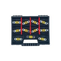11 Stk. Set MIDI-Kfz-Schraubsicherung, 60 A Gelb, 58 V...
