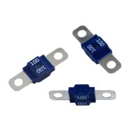 11 Stk. Set MIDI-Kfz-Schraubsicherung, 100 A Blau, 58 V...