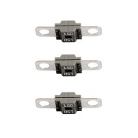 11 Stk. Set MIDI-Kfz-Schraubsicherung, 150 A Grau, 58 V für Auto & Lkw