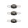 11 Stk. Set MIDI-Kfz-Schraubsicherung, 150 A Grau, 58 V für Auto & Lkw