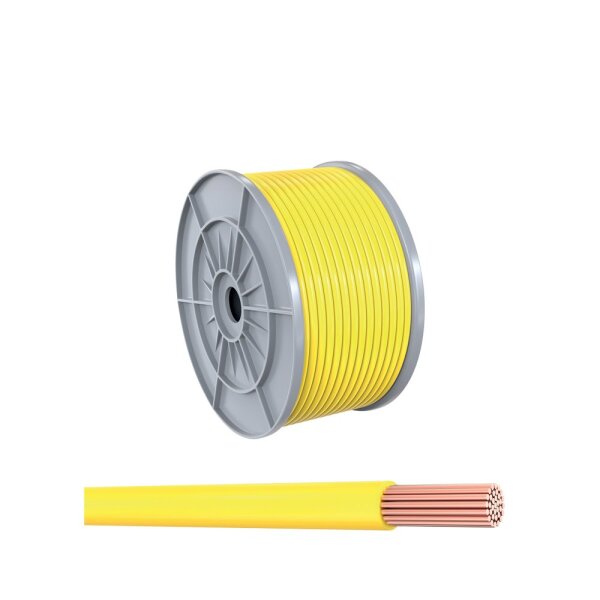 0,50 mm² 50 m Spule FLRy - A Fahrzeugleitung Gelb