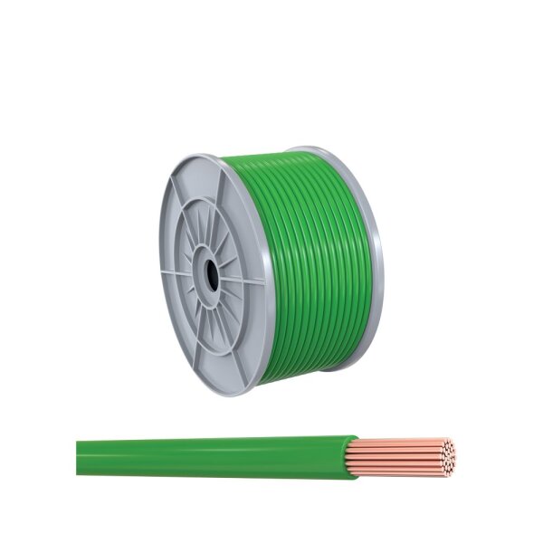 0,50 mm² 50 m Spule FLRy - A Fahrzeugleitung Grün