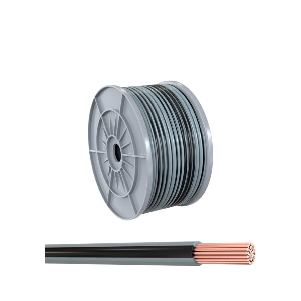1,50 mm² 50 m Spule FLRy - B Fahrzeugleitung Schwarz - Grau