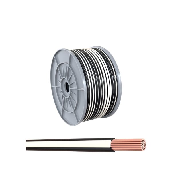 2,50 mm² 50 m Spule FLRy - B Fahrzeugleitung Schwarz - Weiß