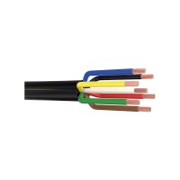 7 x 0,75 mm² Meterware FLRYy Fahrzeugleitung Rund Kabel
