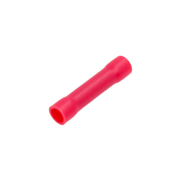 100 Stück PVC Verbinder Rot 0,5 - 1,5 mm²