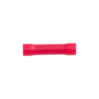 100 Stück PVC Verbinder Rot 0,5 - 1,5 mm²