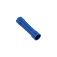 100 Stück PVC Verbinder Blau 1,5 - 2,5 mm²