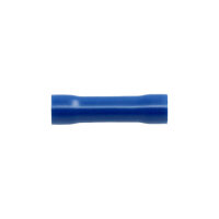100 Stück PVC Verbinder Blau 1,5 - 2,5 mm²