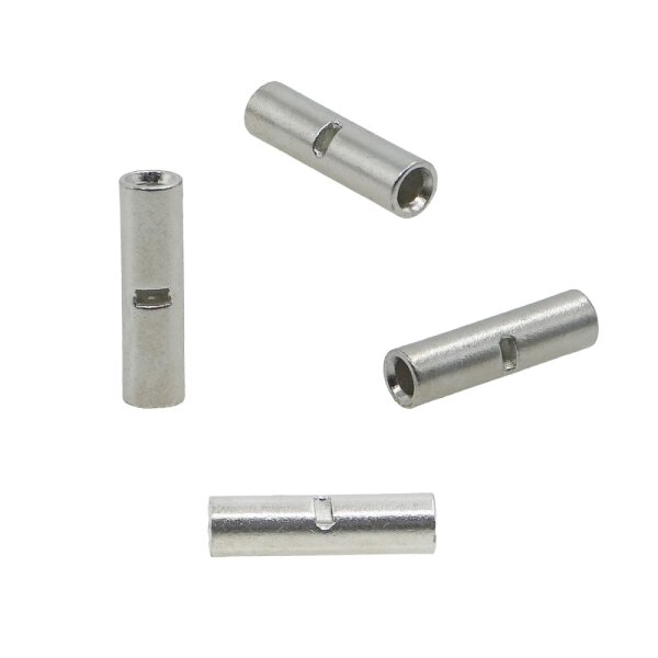 10 Stück Stossverbinder Unisoliert 1,5 - 2,5 mm²