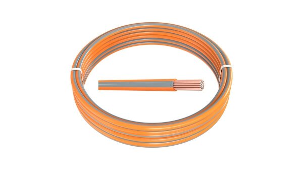 Orange-Grau